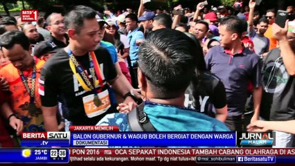 Bakal Pasangan Calon Pilgub DKI Lakukan Sosialisasi
