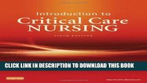 [PDF] Introduction to Critical Care Nursing, 6e (Sole, Introduction to Critical Care Nursing)
