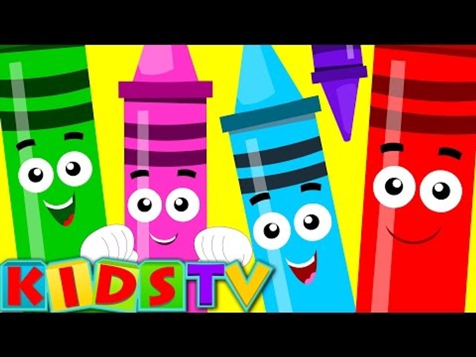 Crayons Color Song Colors for Babies And Kids Colors for Children And Toddlers Kids TV