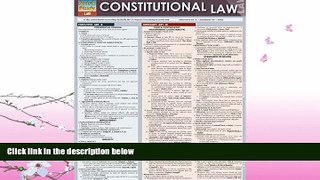 FAVORITE BOOK  Constitutional Law (Quick Study: Law)