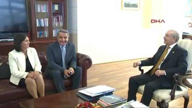 Kılıçdaroğlu, Hacıbektaş Veli Anadolu Kültür Vakfı Üyeleriyle Görüştü