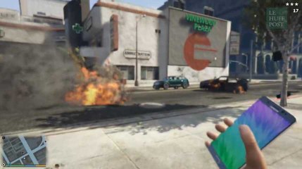 Les joueurs de GTA 5 se moquent des problèmes du Samsung Galaxy Note 7