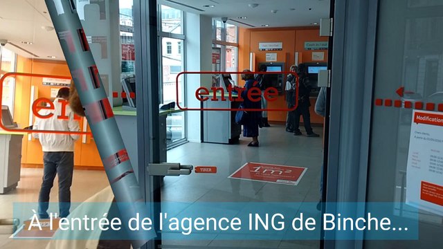 Binche et Haine-Saint-Pierre: les Clients d'ING s'inquiètent
