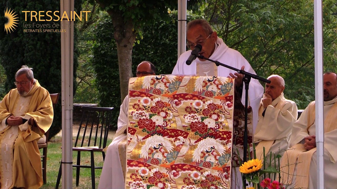 Homélie - messe des 50 ans du Foyer de Charité de Tressaint