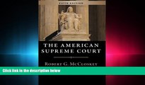 different   The American Supreme Court: Fifth Edition (The Chicago History of American