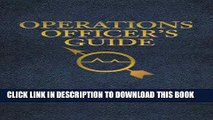 Collection Book Operations Officer s Guide (U.S. Naval Institute Blue   Gold Professional Library)