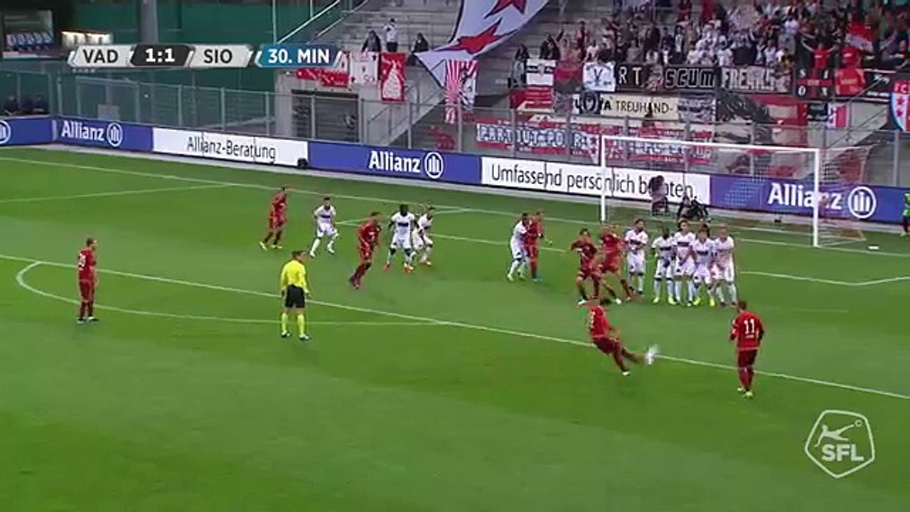 FC Vaduz 2:1 FC Sion (Swiss Super League 10. Runde 2016/2017 1 .Oktober 2016)