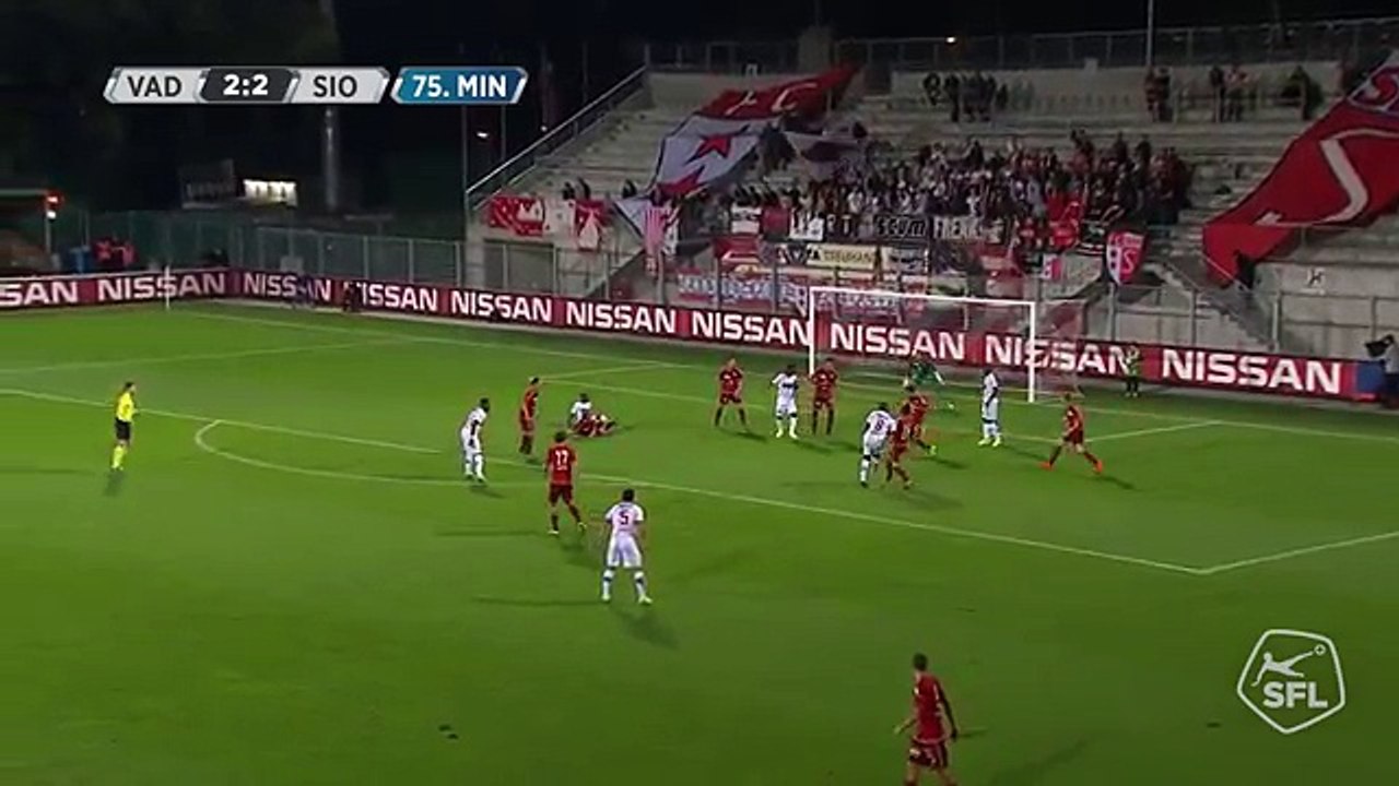 FC Vaduz 2:3 FC Sion (Swiss Super League 10. Runde 2016/2017 1 .Oktober 2016)