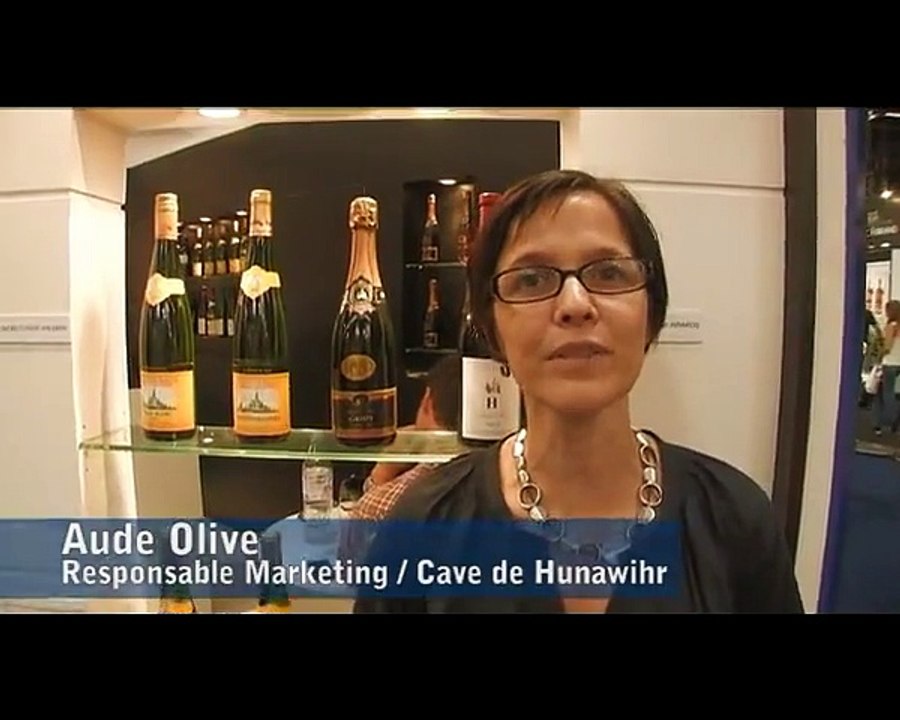 Cave vinicole de Hunawihr à Vinexpo 2011