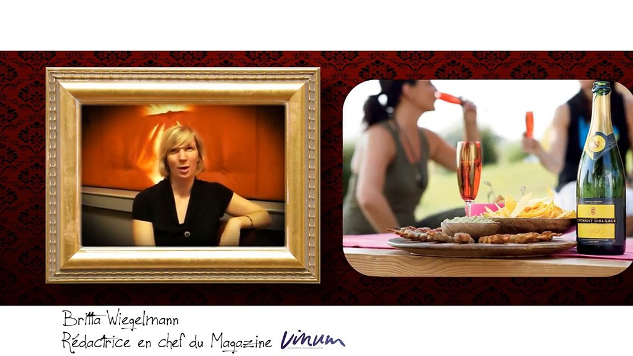 La sensualité des Vins d'Alsace selon Britta Wiegelmann