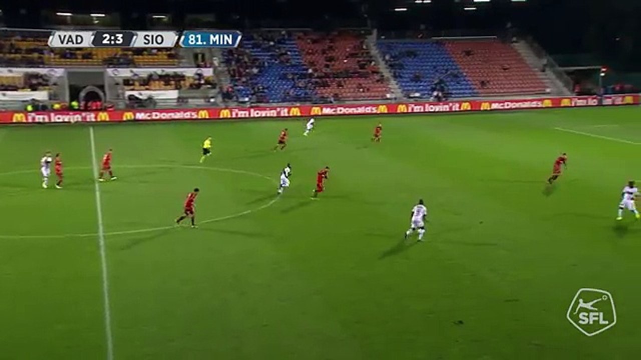 FC Vaduz 2:4 FC Sion (Swiss Super League 10. Runde 2016/2017 1 .Oktober 2016)