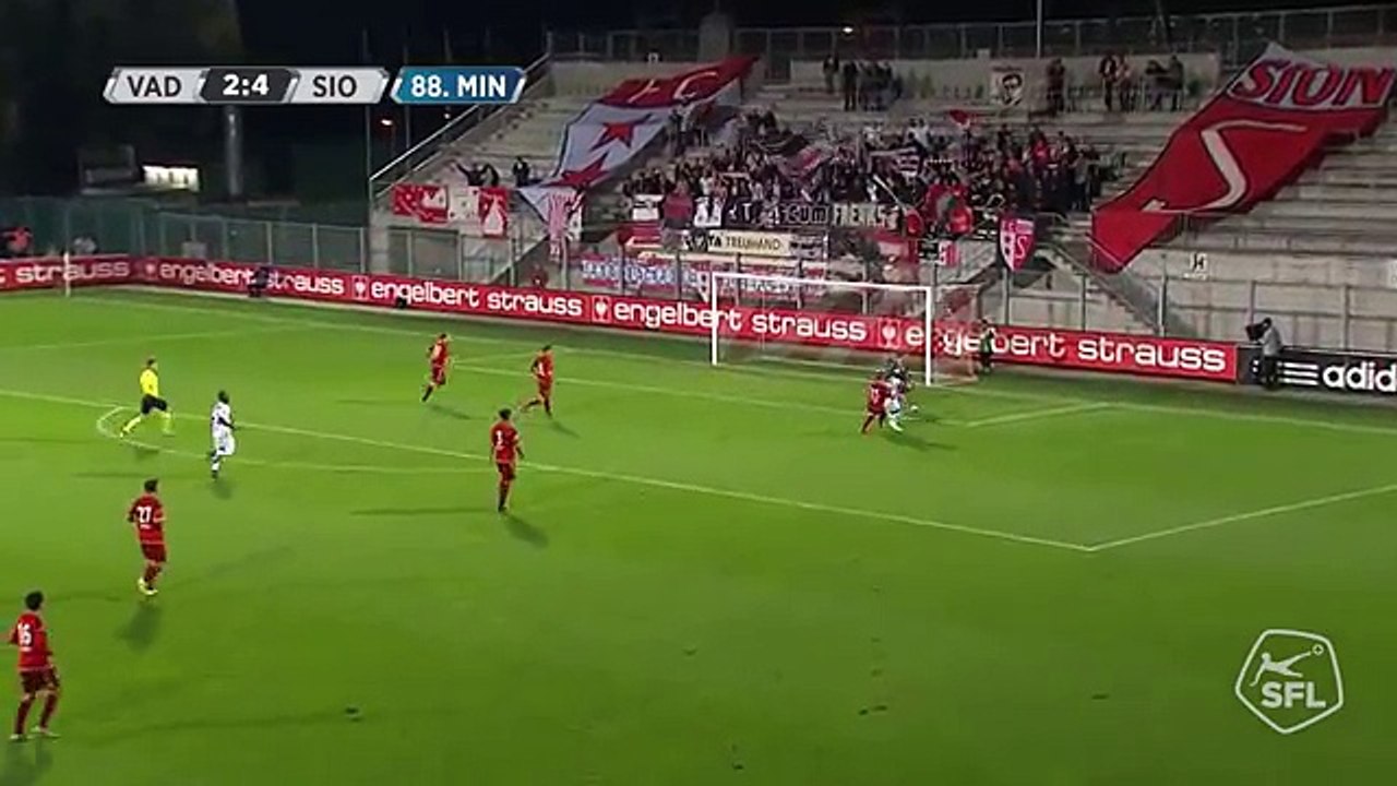 FC Vaduz 2:5 FC Sion (Swiss Super League 10. Runde 2016/2017 1 .Oktober 2016)