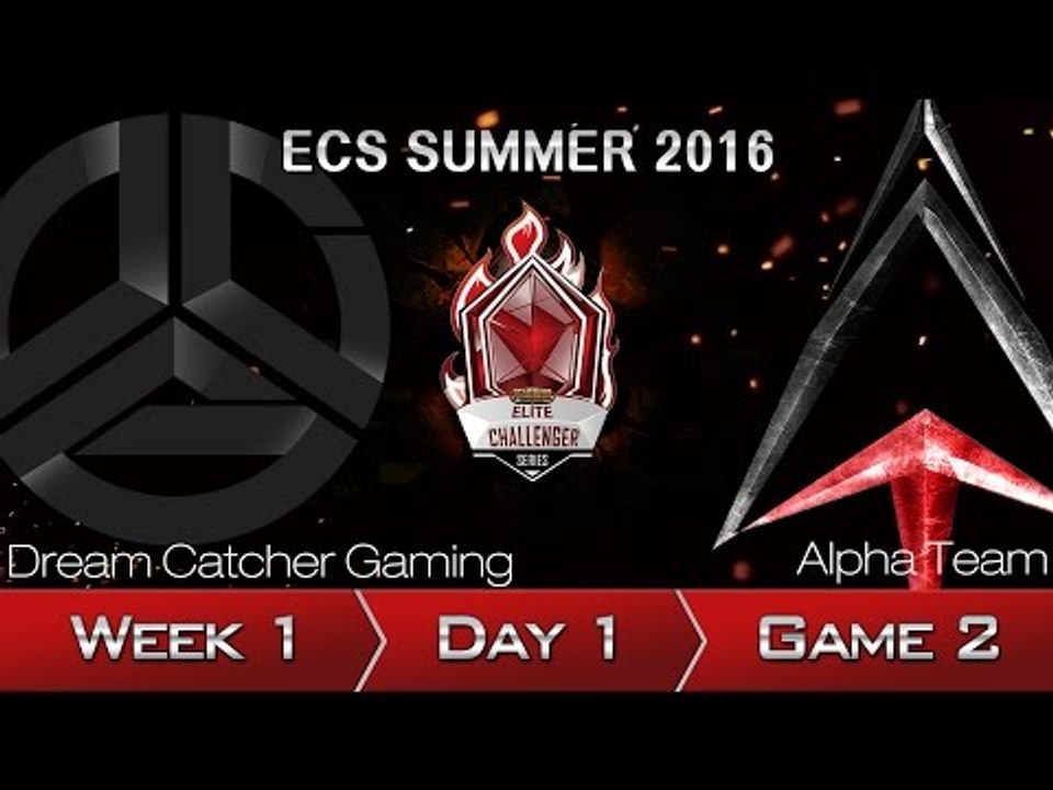 《LOL》2016 ECS 夏季賽 國語 W1D1 DCG vs AT Game 2