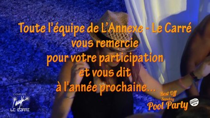 BEST OFF Sunday Pool Party édition 2016