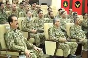 General Raheel Sharif, COAS visited Headquarters of Strike Coprs today at Mangla and reviewed operational preparedness o