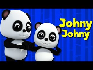 Bao Panda | Johny Johny Yes Papa | Baby Songs For Childrens | Nursery Rhymes For Kids