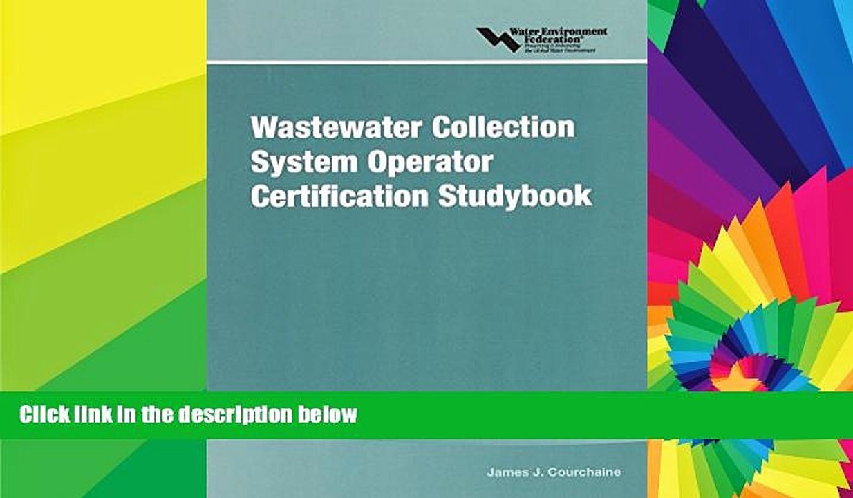Big Deals  Wastewater Collection System Operator Certification Studybook  Best Seller Books Best