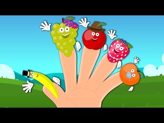 Fruits Finger Family | Nursery Rhymes for Kids