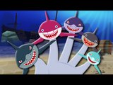 Finger Family | Shark Finger Family | Sharks | Kids Songs | Finger Family Nursery Rhymes