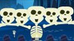 Halloween Songs | Five Little Skeletons | Nursery Rhyme