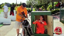 Flying Golf Clubs Prank
