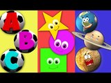 ABC Song For Children | Shapes Song For Kids | Planets Nursery Rhyme For Toddlers