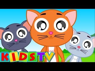 Five Little Kittens | Nursery Rhyme For Children And Kids Songs | Kids TV