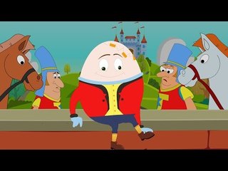 Humpty Dumpty Sat On A Wall | Nursery Rhyme