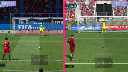 FIFA 17 Vs PES 17: Graphics Comparison