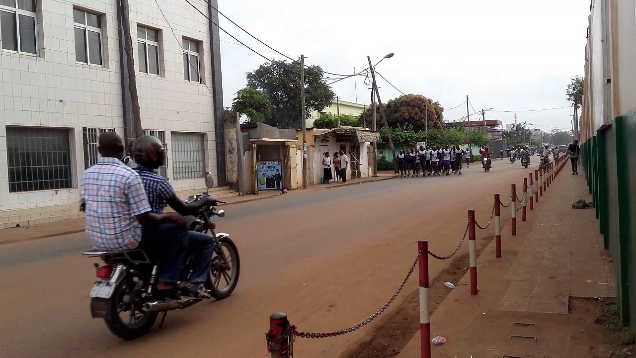 Les pompiers de Lomé