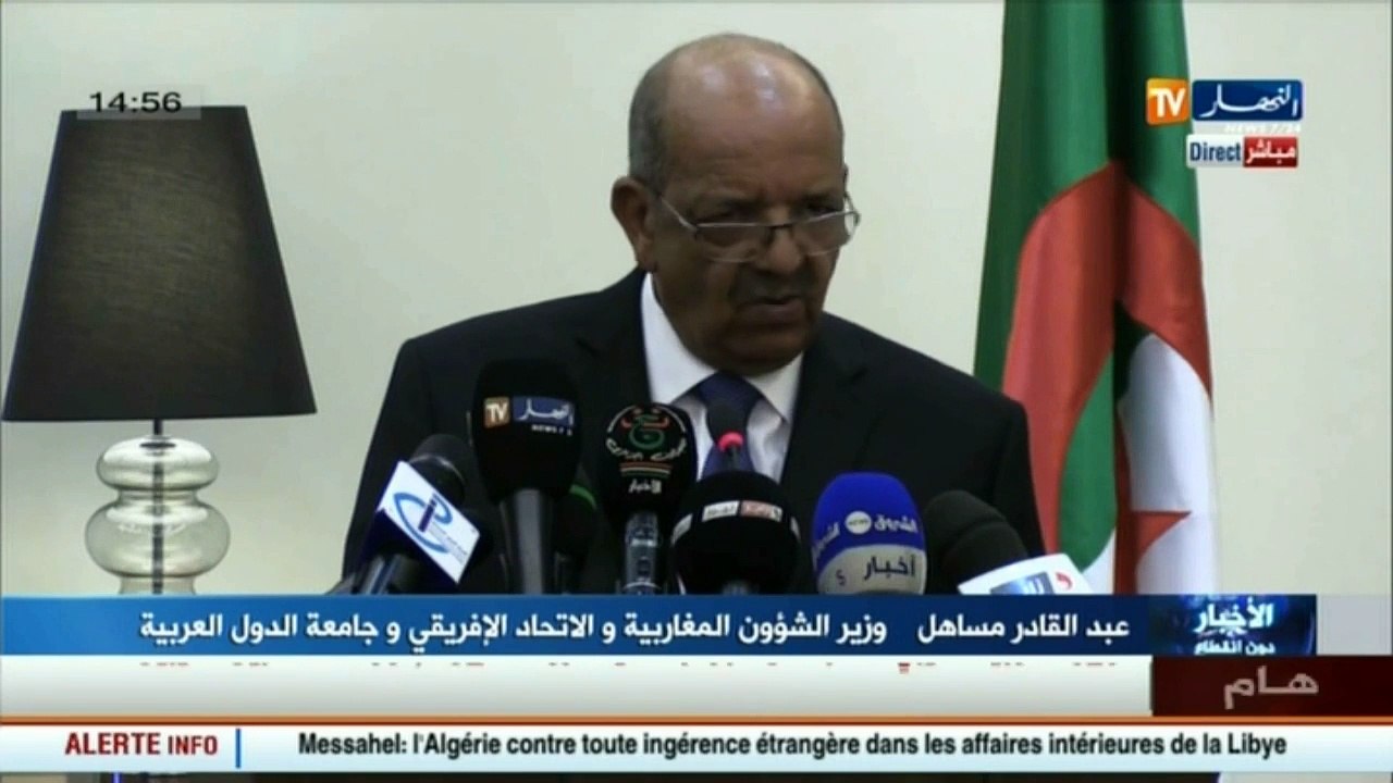 اجتماع باريس، زيارة السراج للجزائر، المصالحة .. تفاصيل الندوة الصحفية لمساهل وسيالة