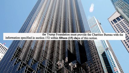 Why Trump’s foundation was ordered to stop fundraising