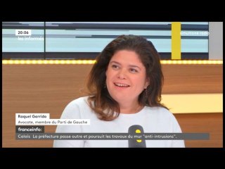 Raquel Garrido invitée à "Les Informés de France Info" le 03/10/2016