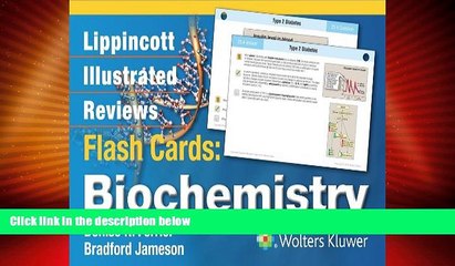 Big Deals  Lippincott Illustrated Reviews Flash Cards: Biochemistry (Lippincott Illustrated