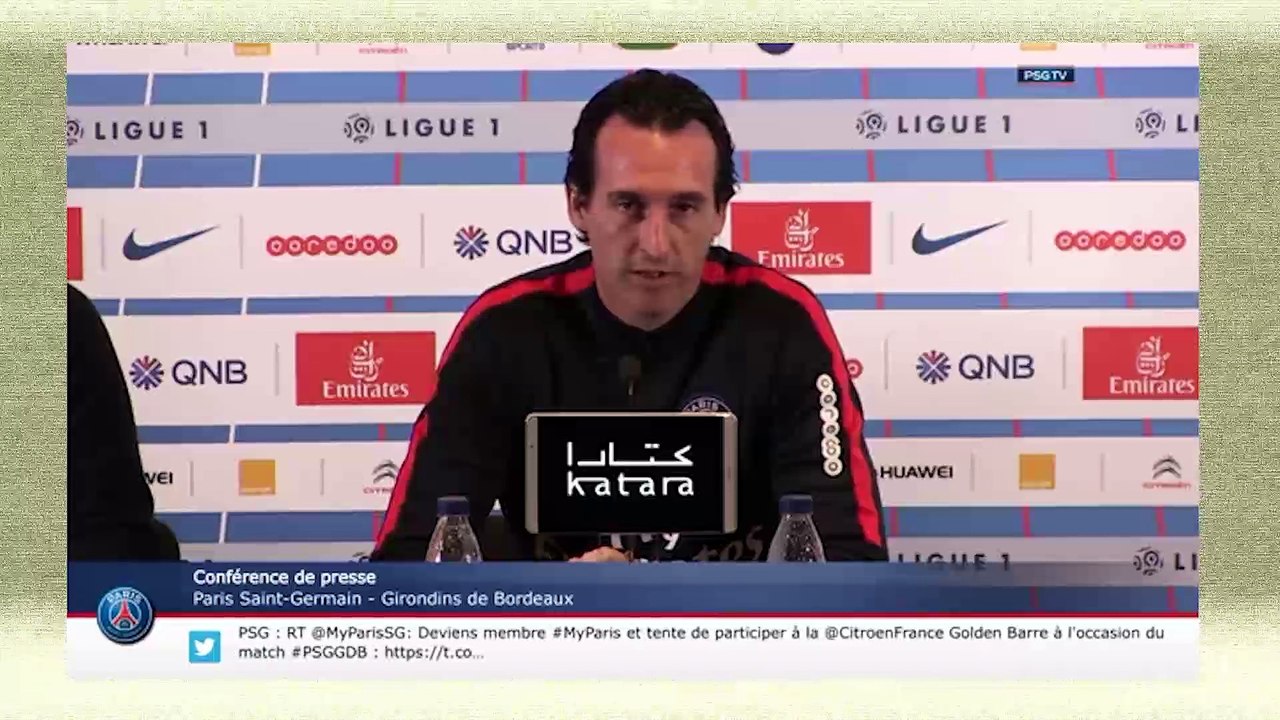 Conférence de Presse Unai Emery retour de Ben Arfa