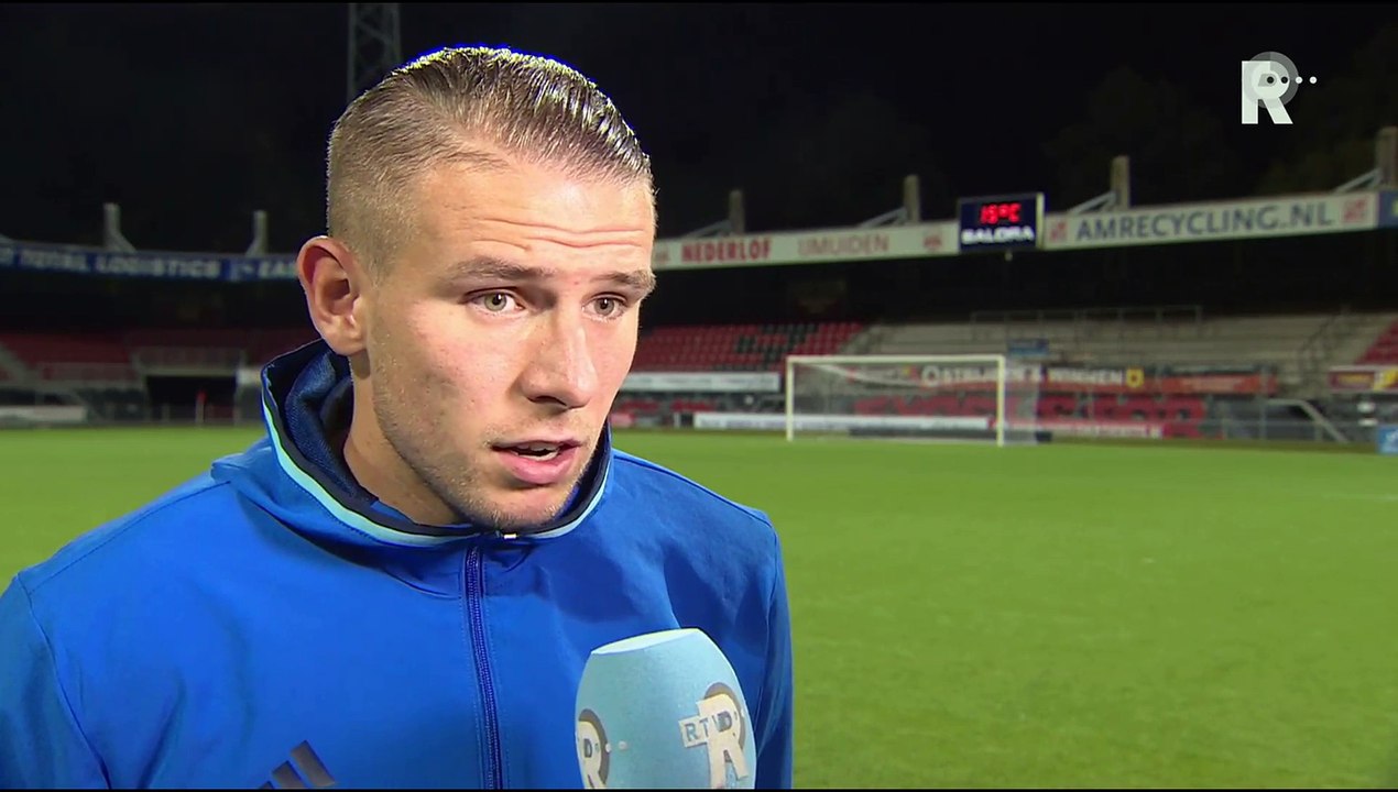 03-10-2016 Sven van Beek maakt na maanden weer speelminuten