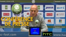 Conférence de presse Havre AC - FC Sochaux-Montbéliard (2-1) : Oswald TANCHOT (HAC) - Albert CARTIER (FCSM) - 2016/2017
