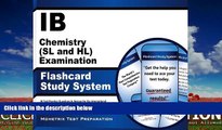 Big Deals  IB Chemistry (SL and HL) Examination Flashcard Study System: IB Test Practice