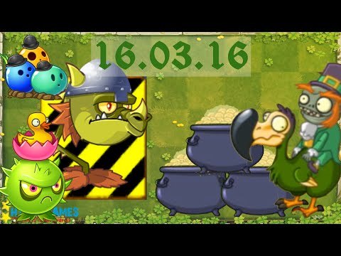 Plants vs. Zombies 2 - Luck O' The Zombie Piñata Party (March, 16 2016) [4K 60FPS]