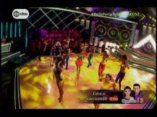 Baile de Orlando Fundichely y Mariale en EL GS del 1 de Octubre del 2016