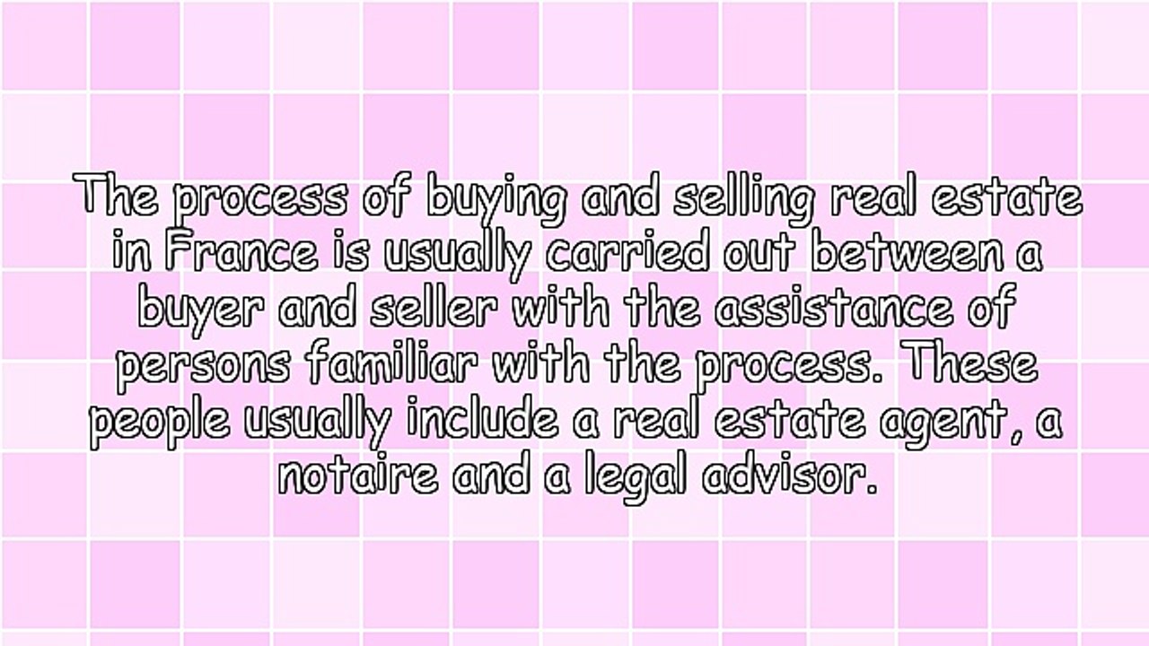Real Estate Buying and Selling Costs in France