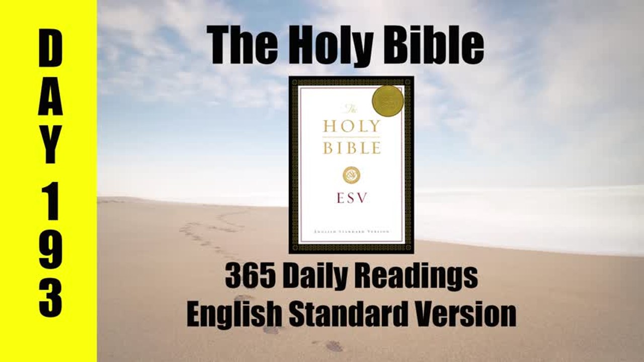 DAY 193 - Bible Reading Plan in 365 days. Proverbs 1-3