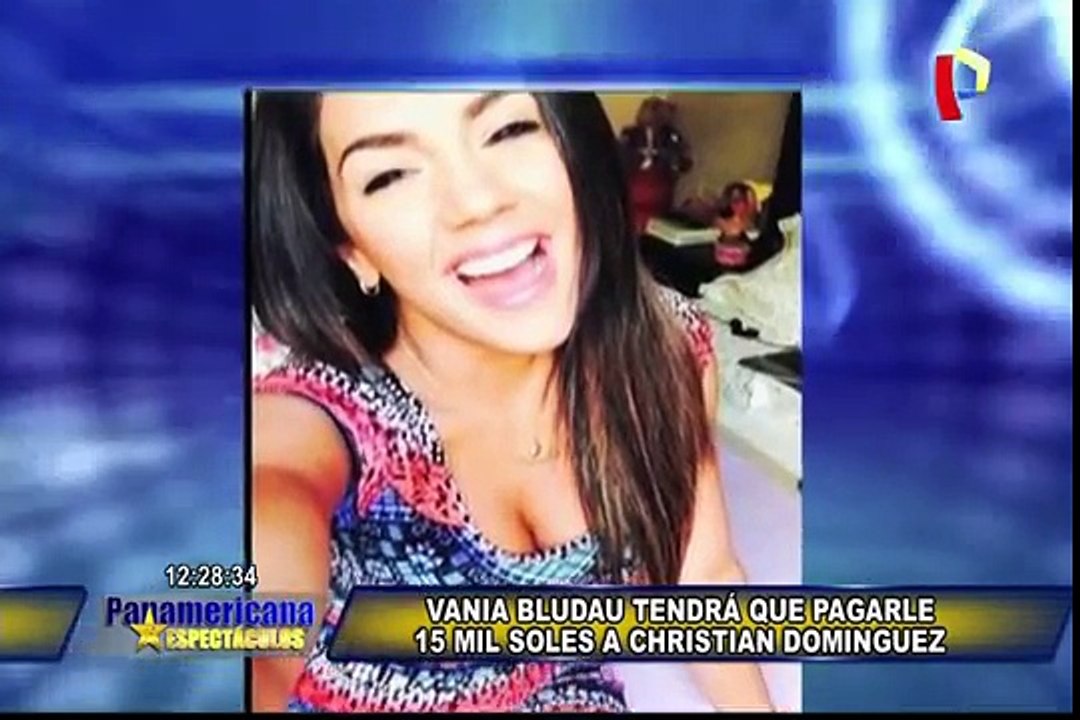 Vania Bludau perdió juicio con Christian Domínguez