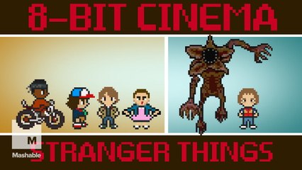 Stranger Things retold in 8-bit arcade fashion got us real nostalgic