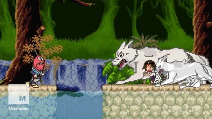 'Princess Mononoke' trades in anime for 8-bit arcade style