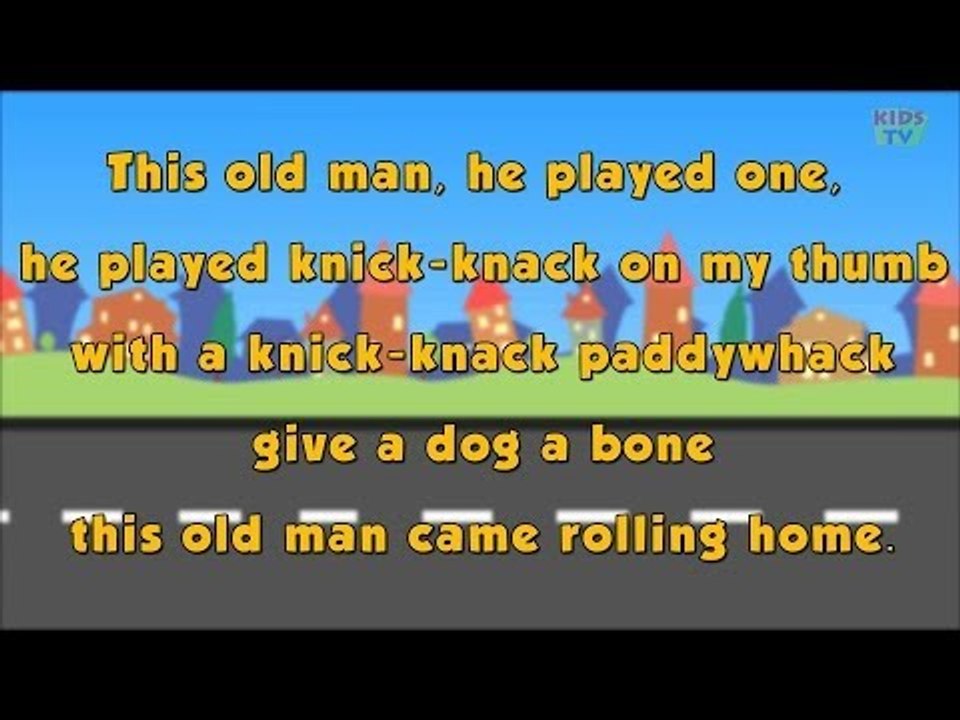 Karaoke Rhymes - This Old Man