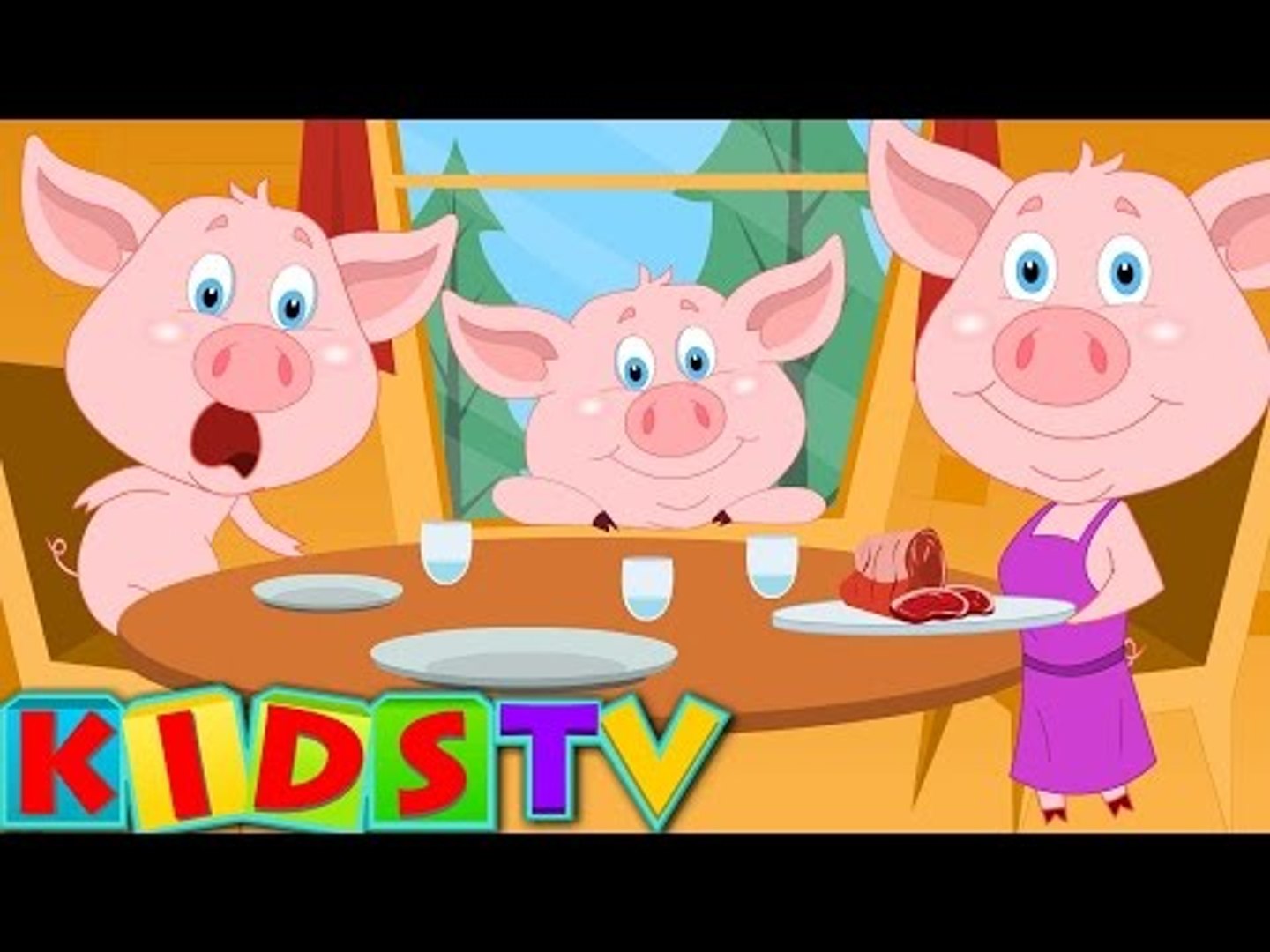 This Little Piggy Nursery Rhyme And Kids Songs | Kids TV