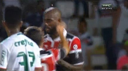 GRAFITE Golazo Goal Penalty - FC Santa Cruz 2-2 Palmeiras (03/10/2016)