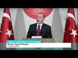 President Erdogan says the operation Euphrates Shield is necessary to defend country's security