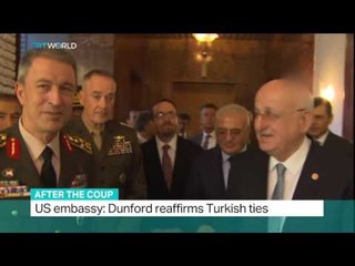 After The Coup: US military chief visits Ankara for talks, Hasan Abdullah reports